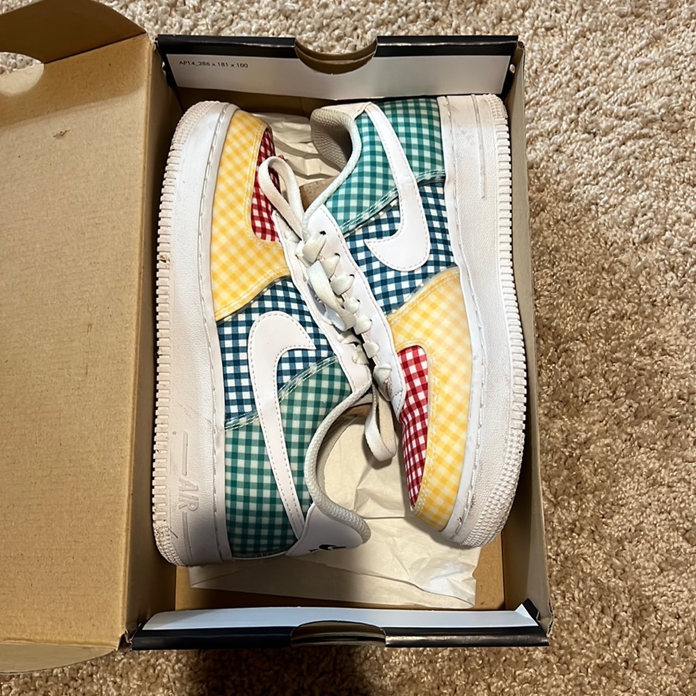 AF1 checkered